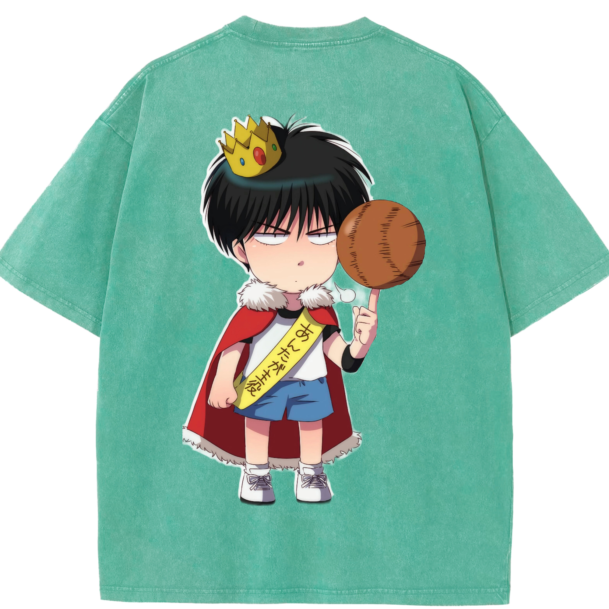 （画像用） SLAM DUNK／スラムダンク 綿100% ヴィンテージ風 半袖Tシャツ（背面プリント）